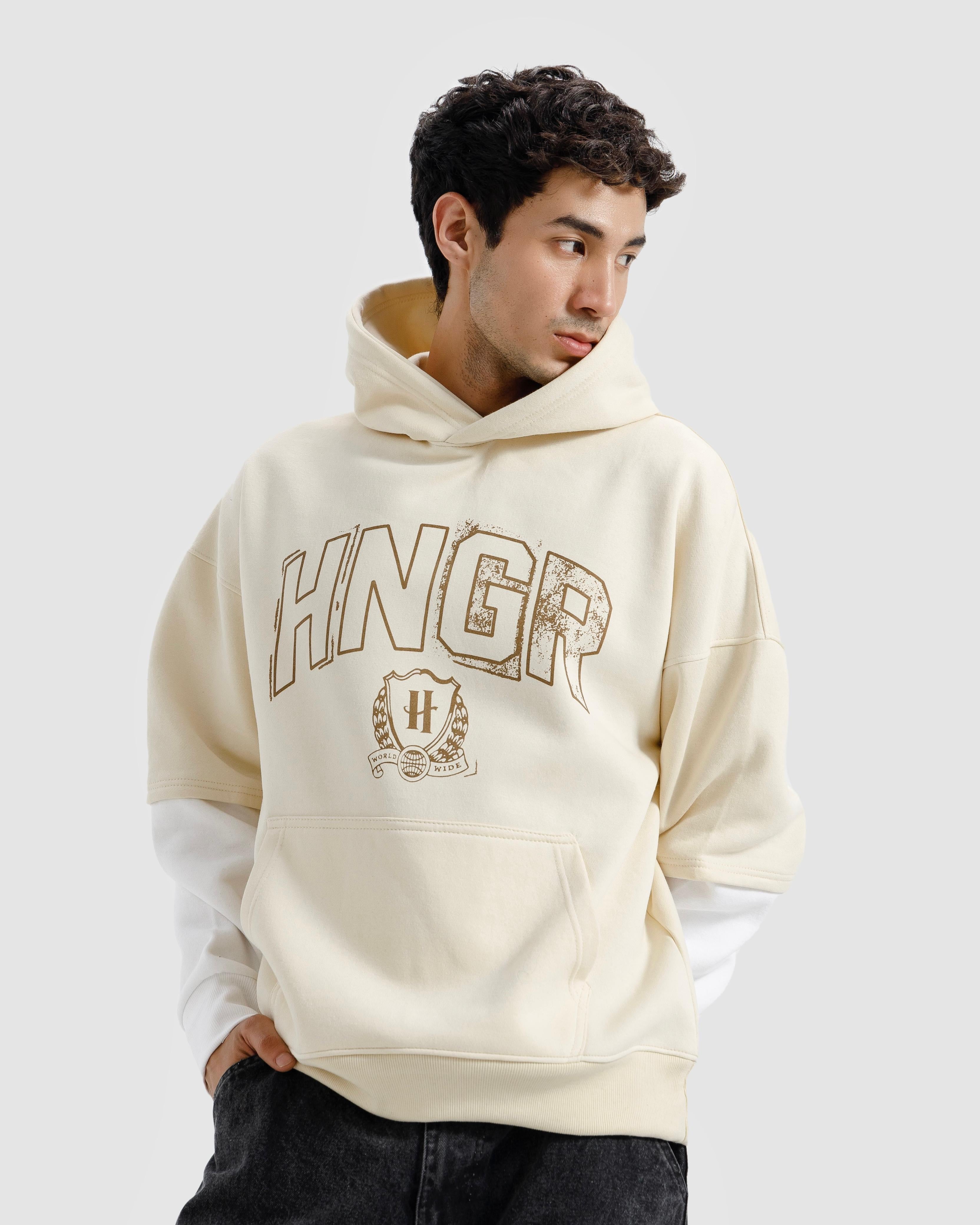 Double-Sleeves HNGR Hoodie