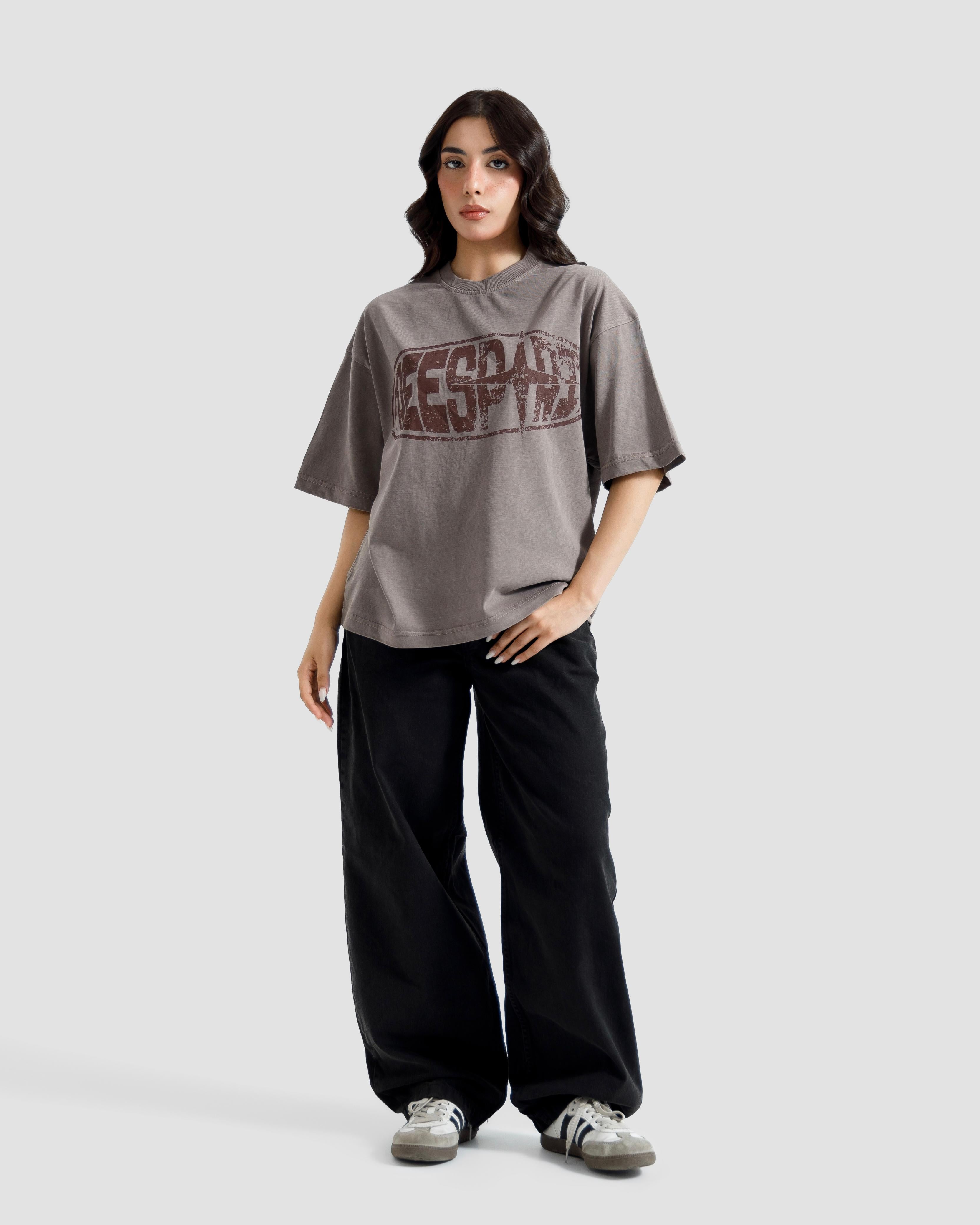 Washed Printed Tshirt