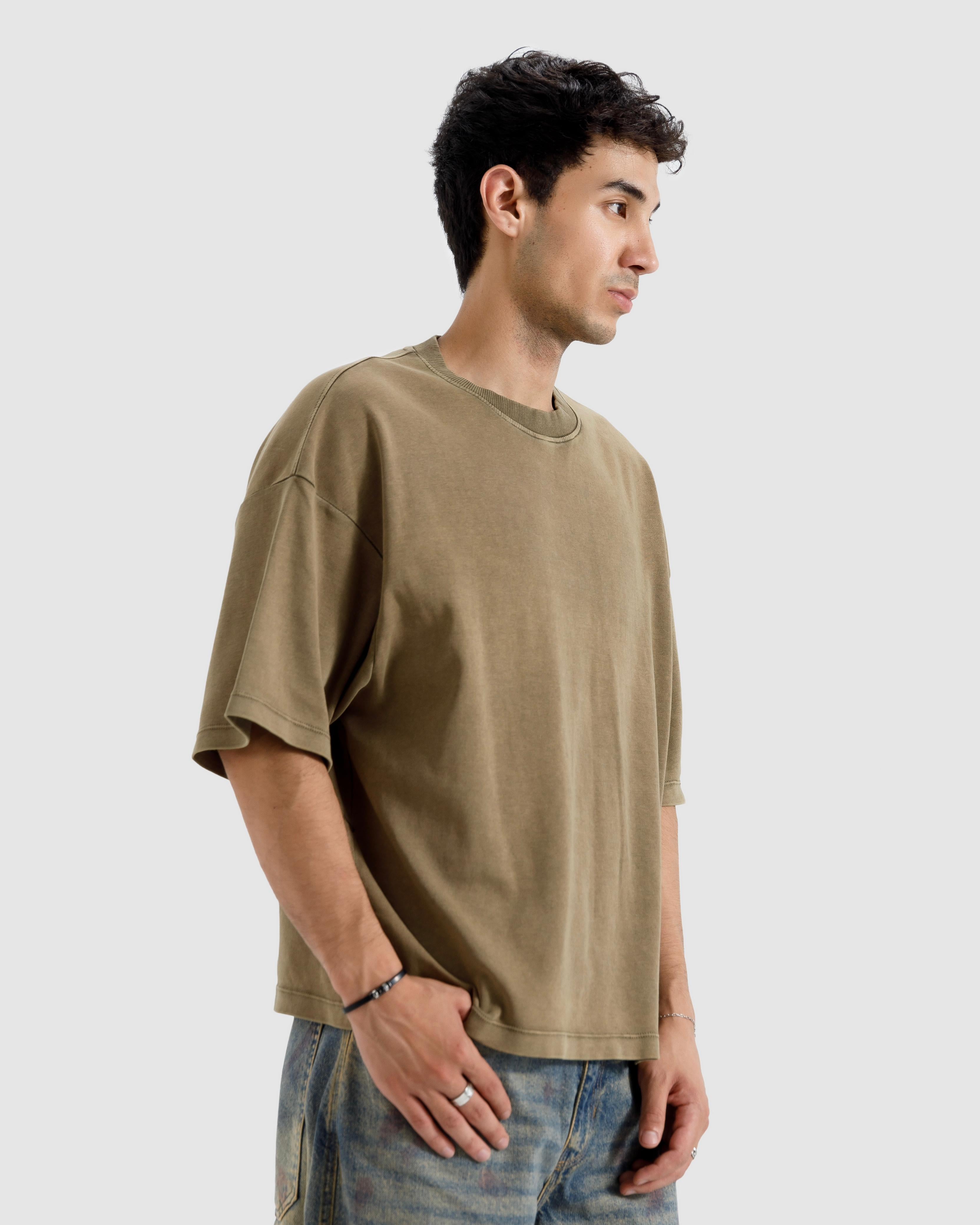 Washed Interlock Essential Tshirt