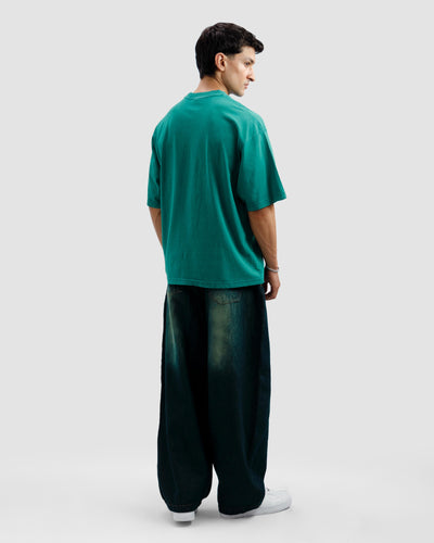 Washed Green Essential Tshirt