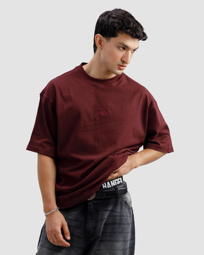 Burgundy Essential Tshirt