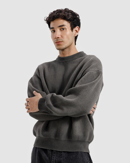 Washed Knitted Sweater