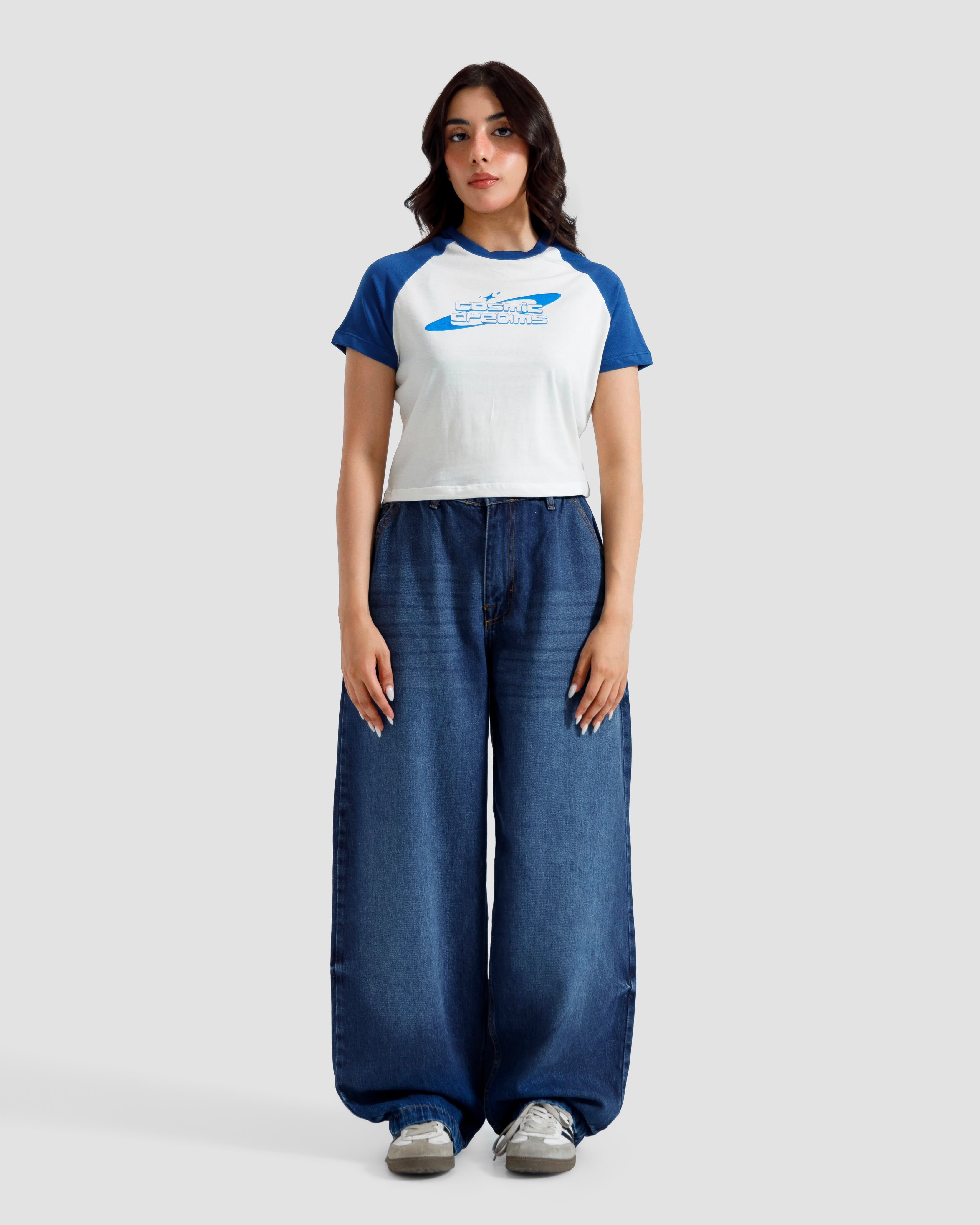 Cosmic Dream Raglan Baby Tee