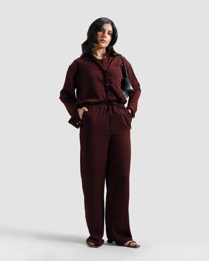 Creased Effect Co-Ord Set