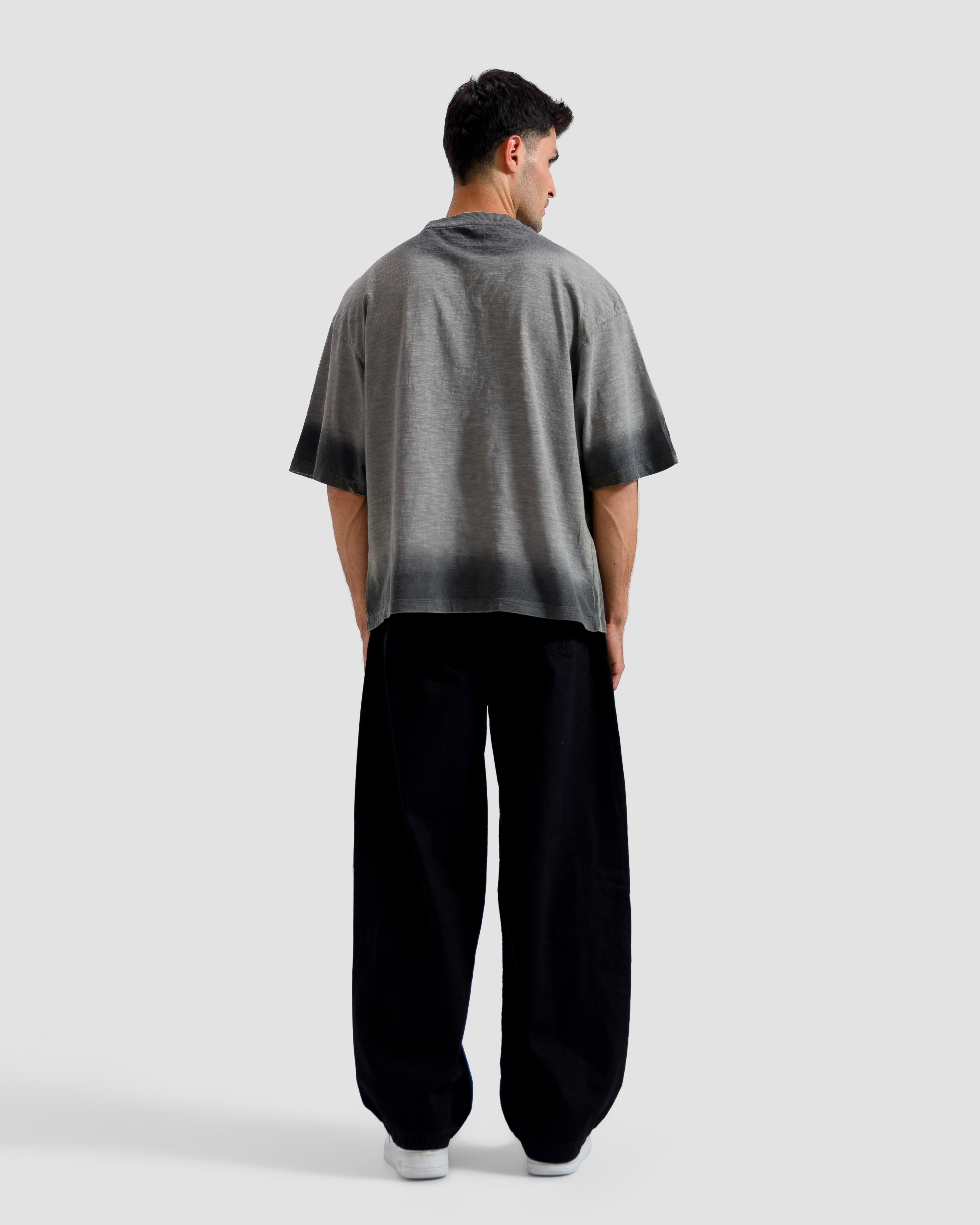 Slub Textured Washed T-Shirt