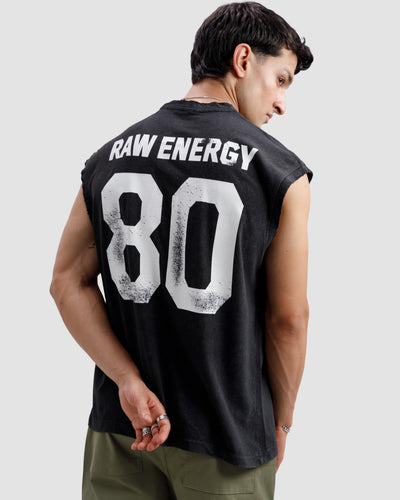 Washed Raw Energy Sleeveless Tshirt