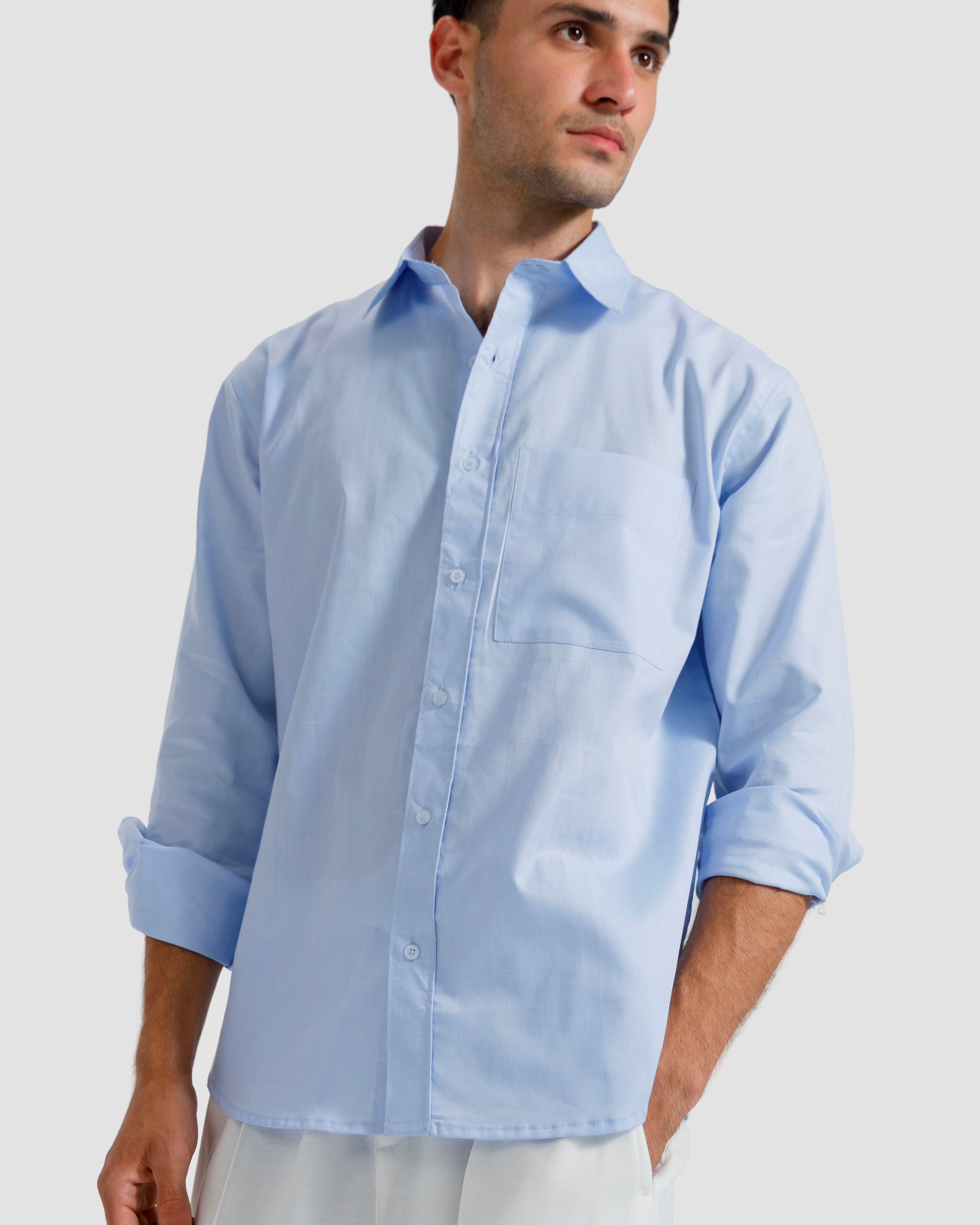 Basic Relaxed Oxford Shirt
