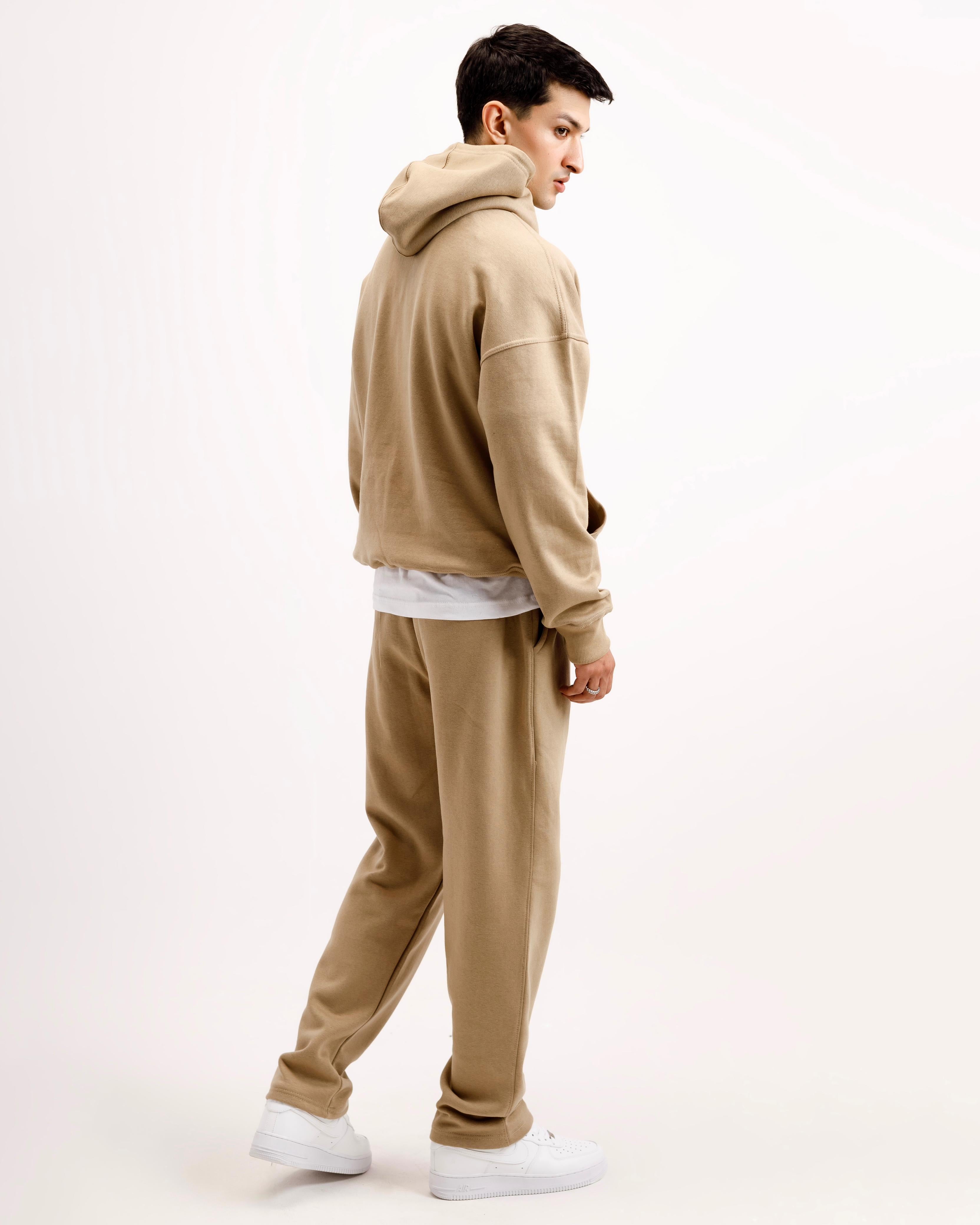 Sand Beige Essential Hoodie