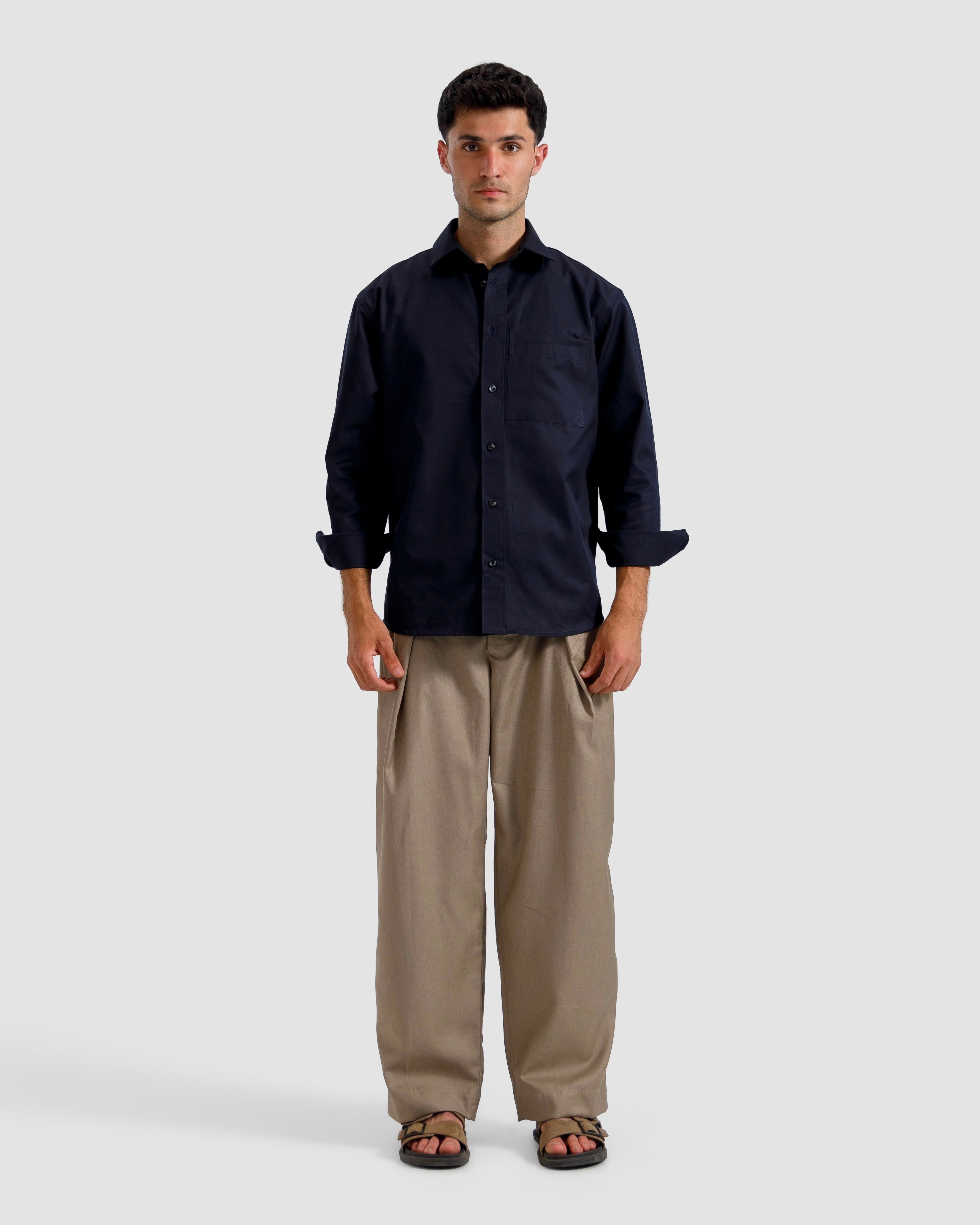 Basic Relaxed Oxford Shirt