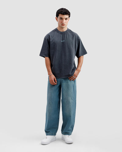 Washed Dark Grey Essential Tshirt