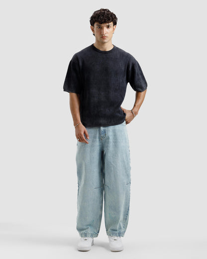 Washed Knit Basic Essential
