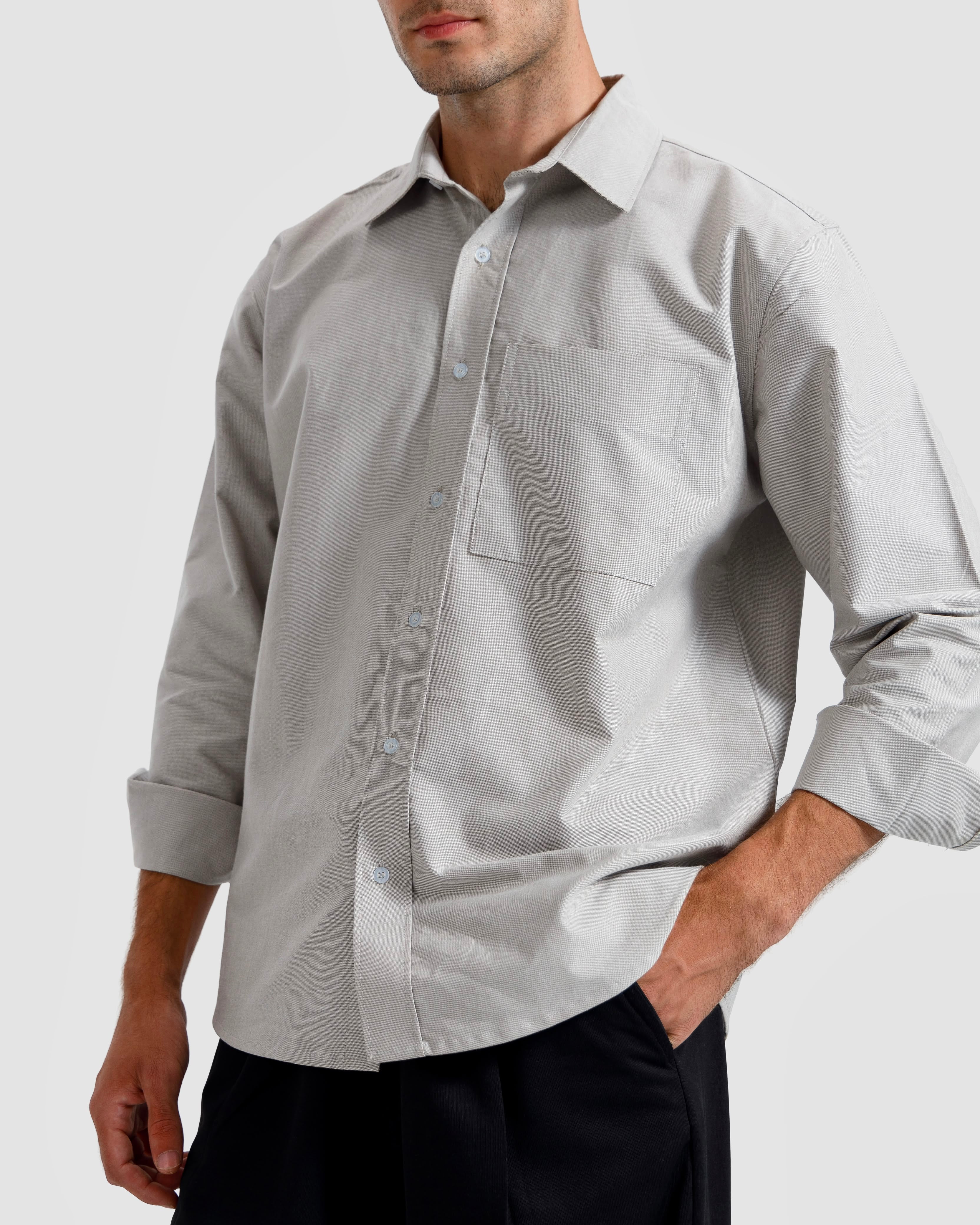 Basic Relaxed Oxford Shirt