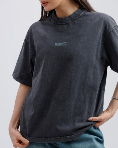 Washed Dark Grey Essential Tshirt