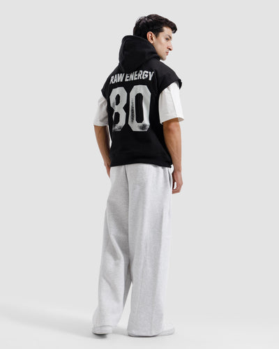 Sleeveless Raw Energy Hoodie