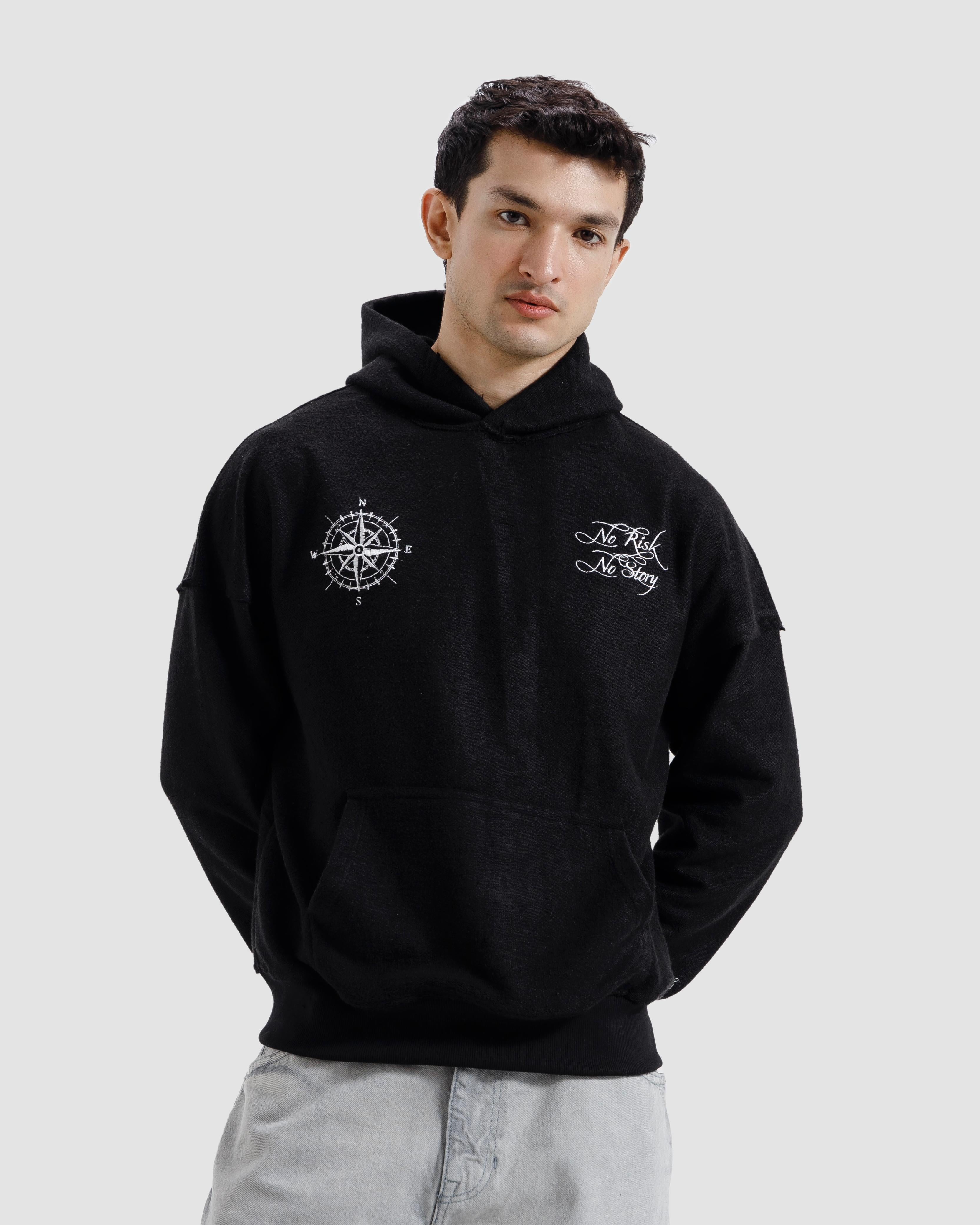 Reverse Detail No Risk No Story Hoodie