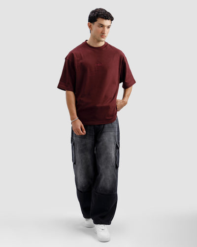 Burgundy Essential Tshirt