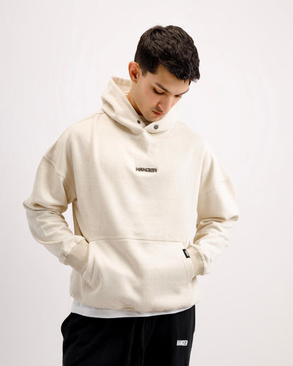 Cream Essential Hoodie