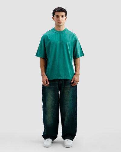 Washed Green Essential Tshirt
