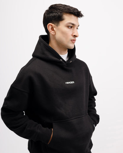 Black Essential Hoodie