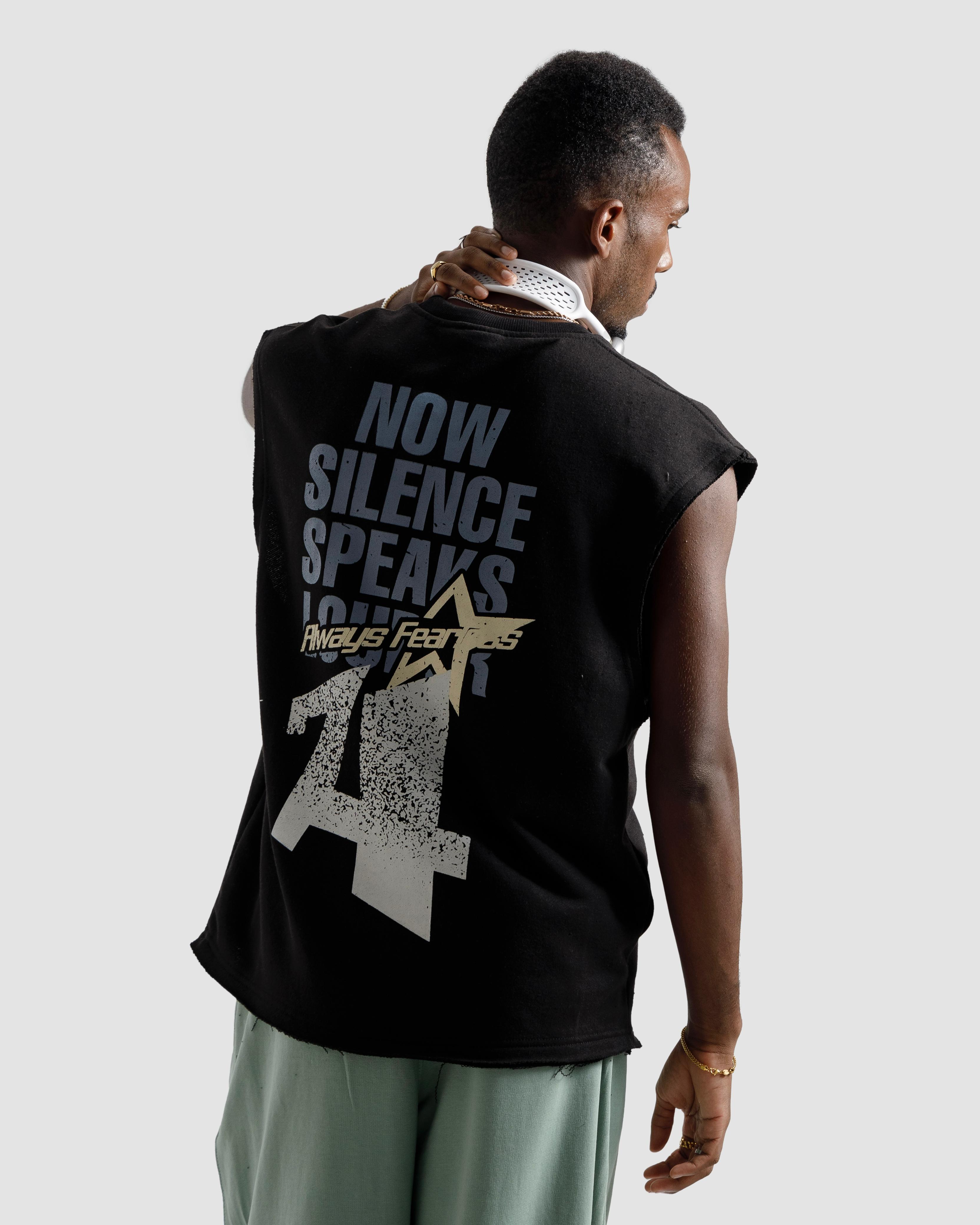 Sleeveless Always Fearless Tshirt