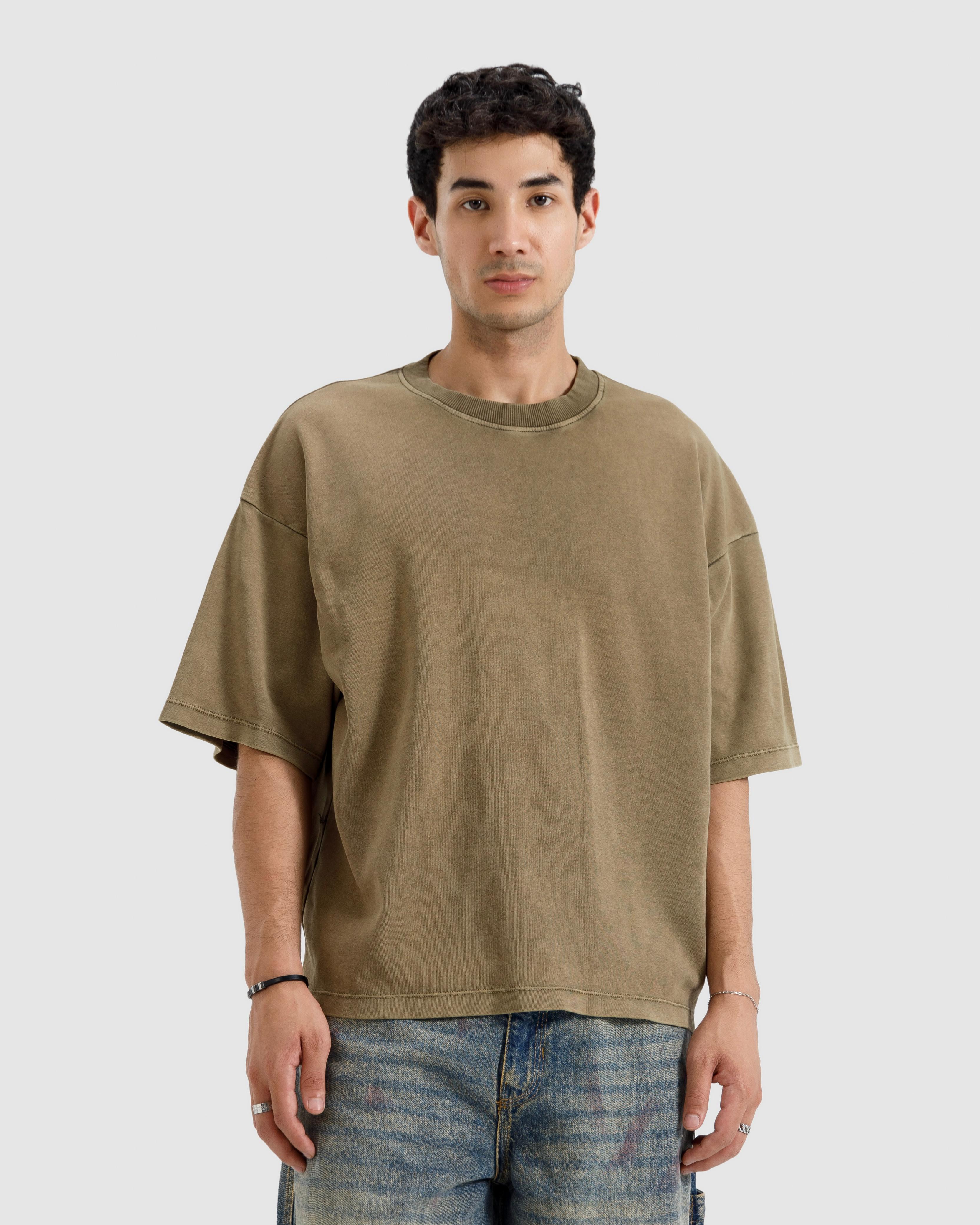 Washed Interlock Essential Tshirt