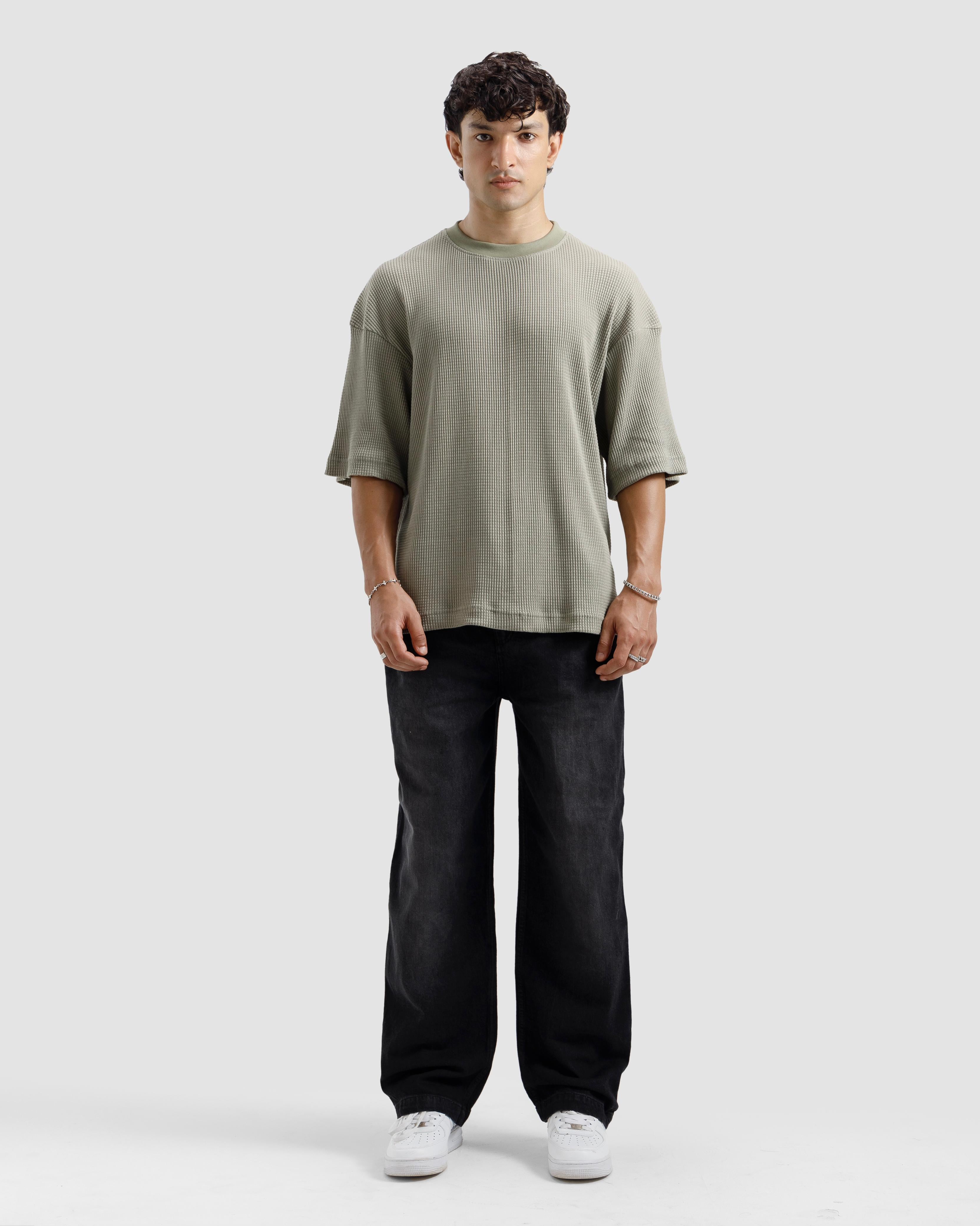 Waffle Knit Essential Tshirt