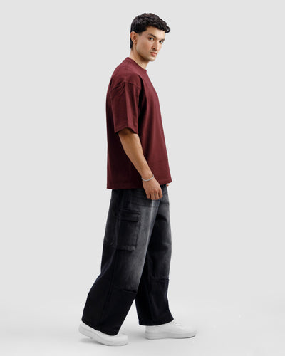 Burgundy Essential Tshirt