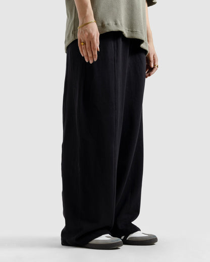 Straight-Leg Baggy Trousers