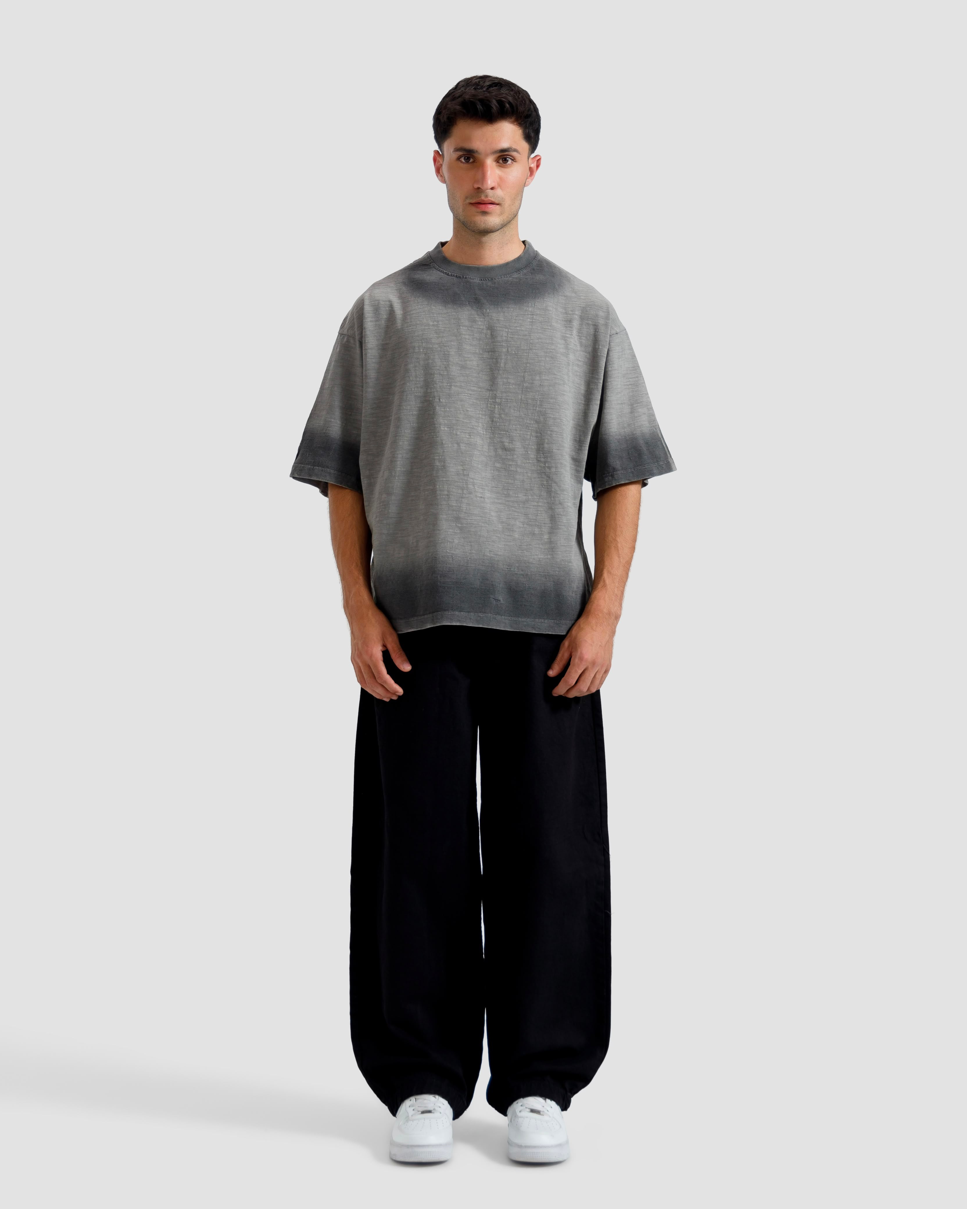 Slub Textured Washed T-Shirt