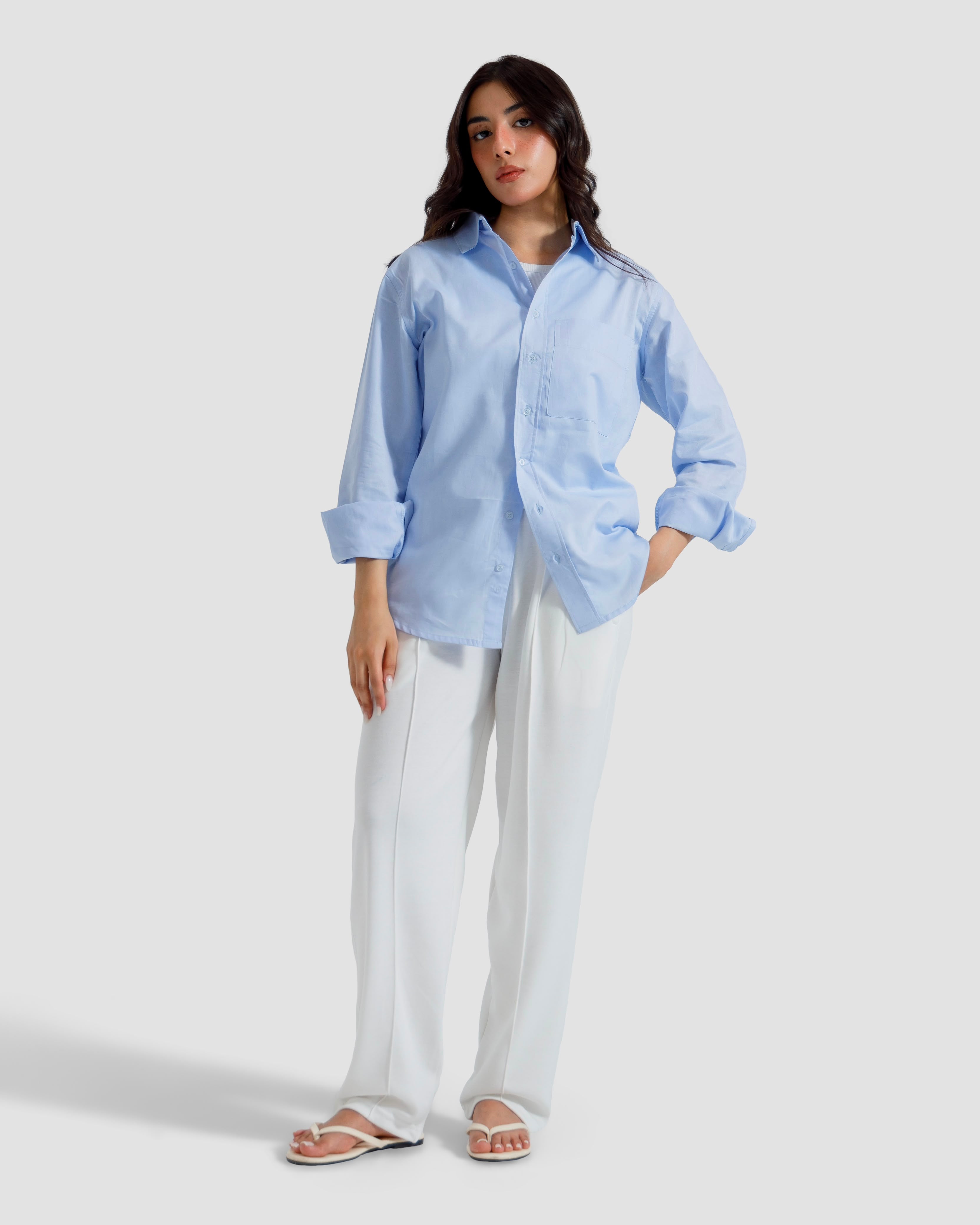 Basic Relaxed Oxford Shirt