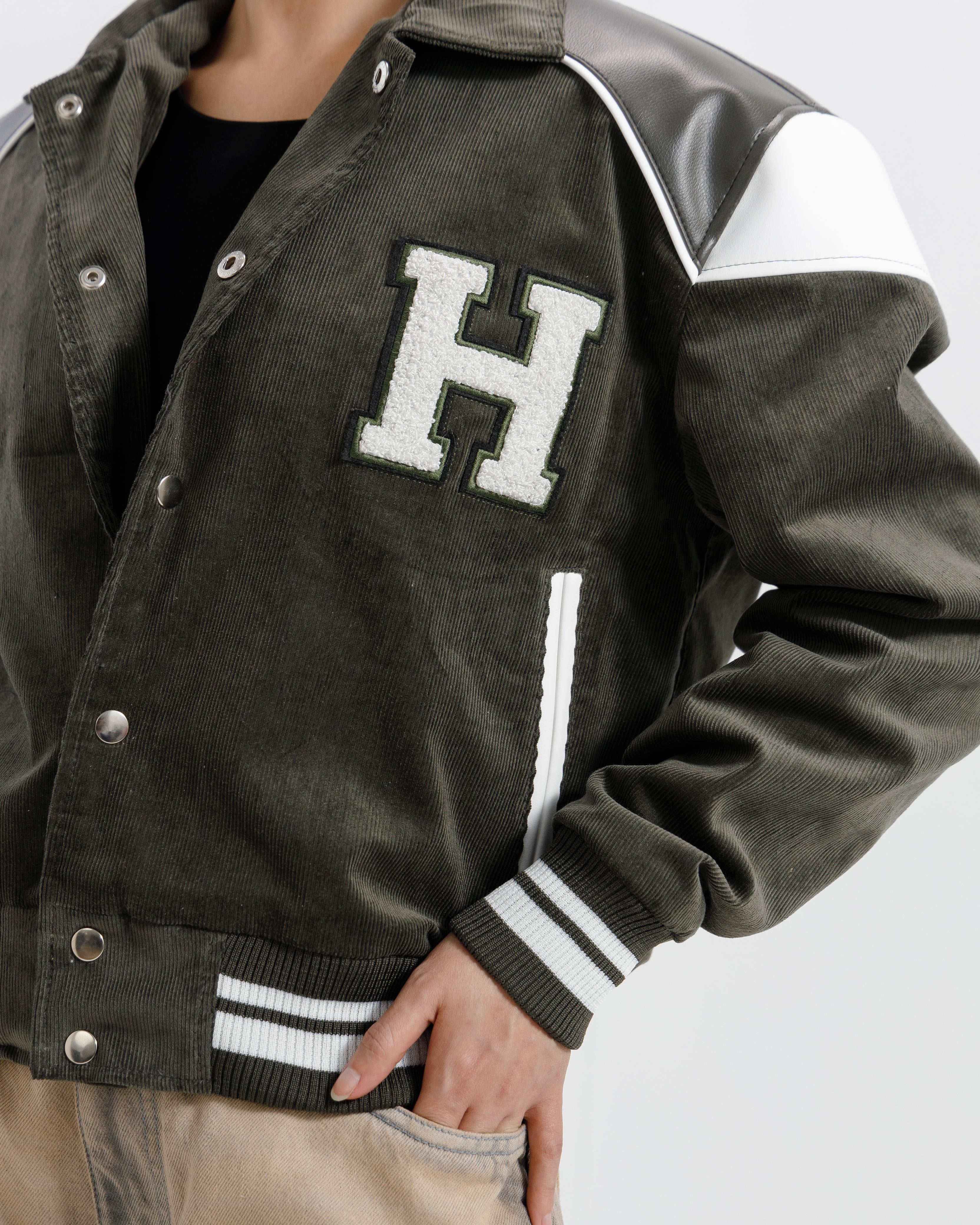 Corduroy Varsity Jacket