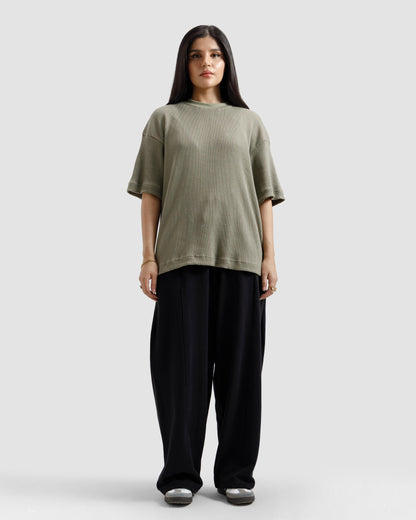 Waffle Knit Essential Tshirt