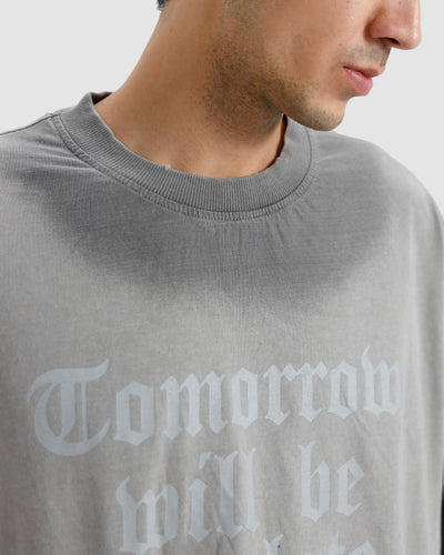 Washed Printed Tshirt