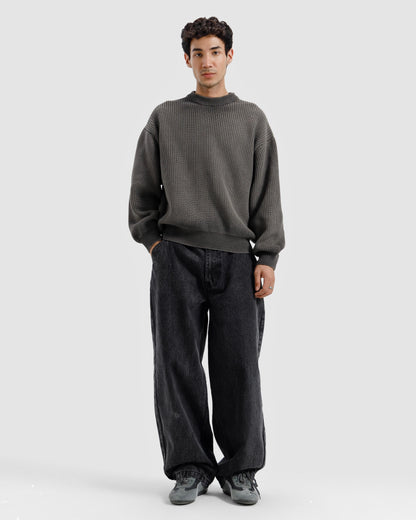 Washed Knitted Sweater