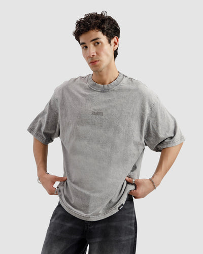 Washed Grey Essential Tshirt