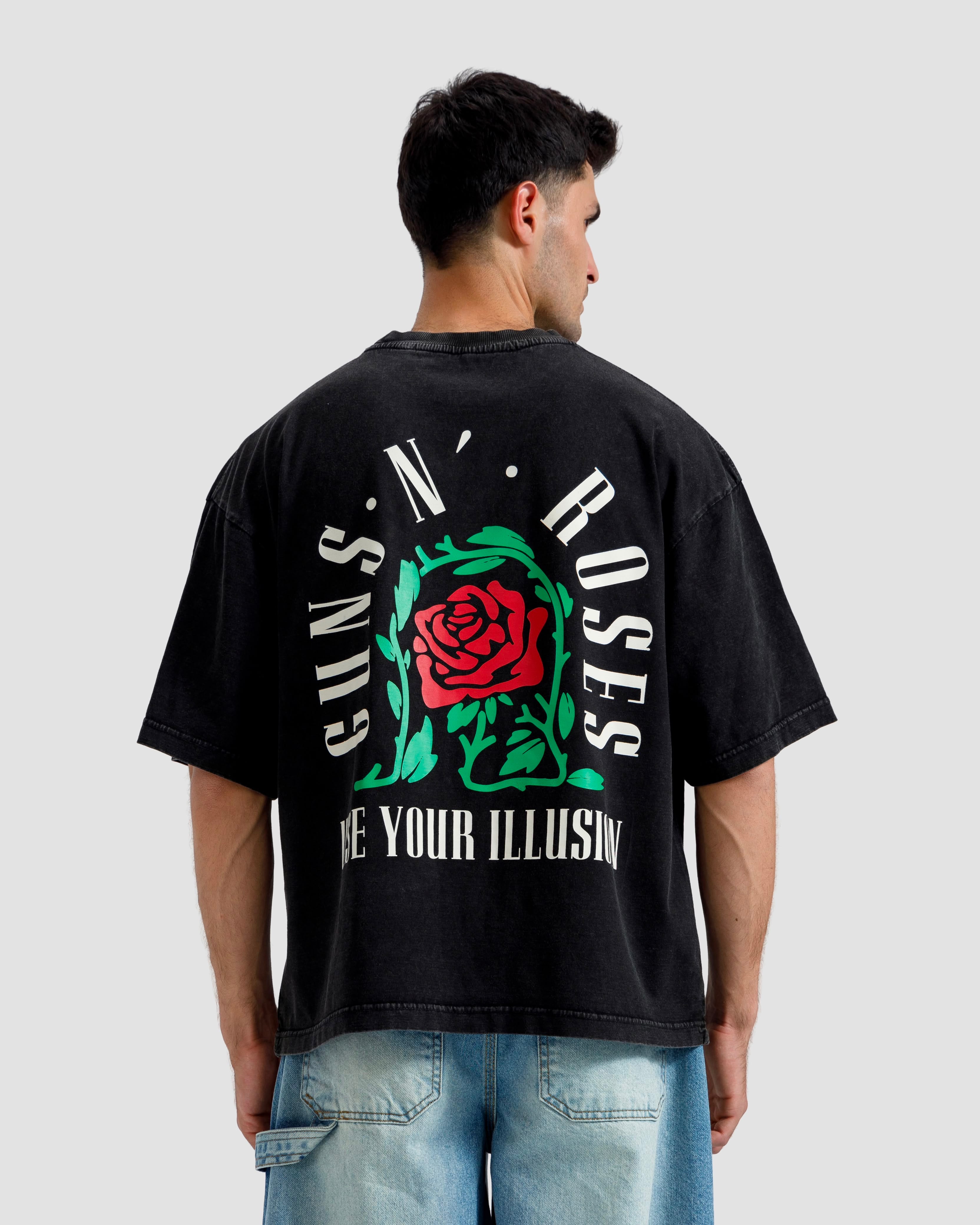 Washed Guns & Roses Tshirt
