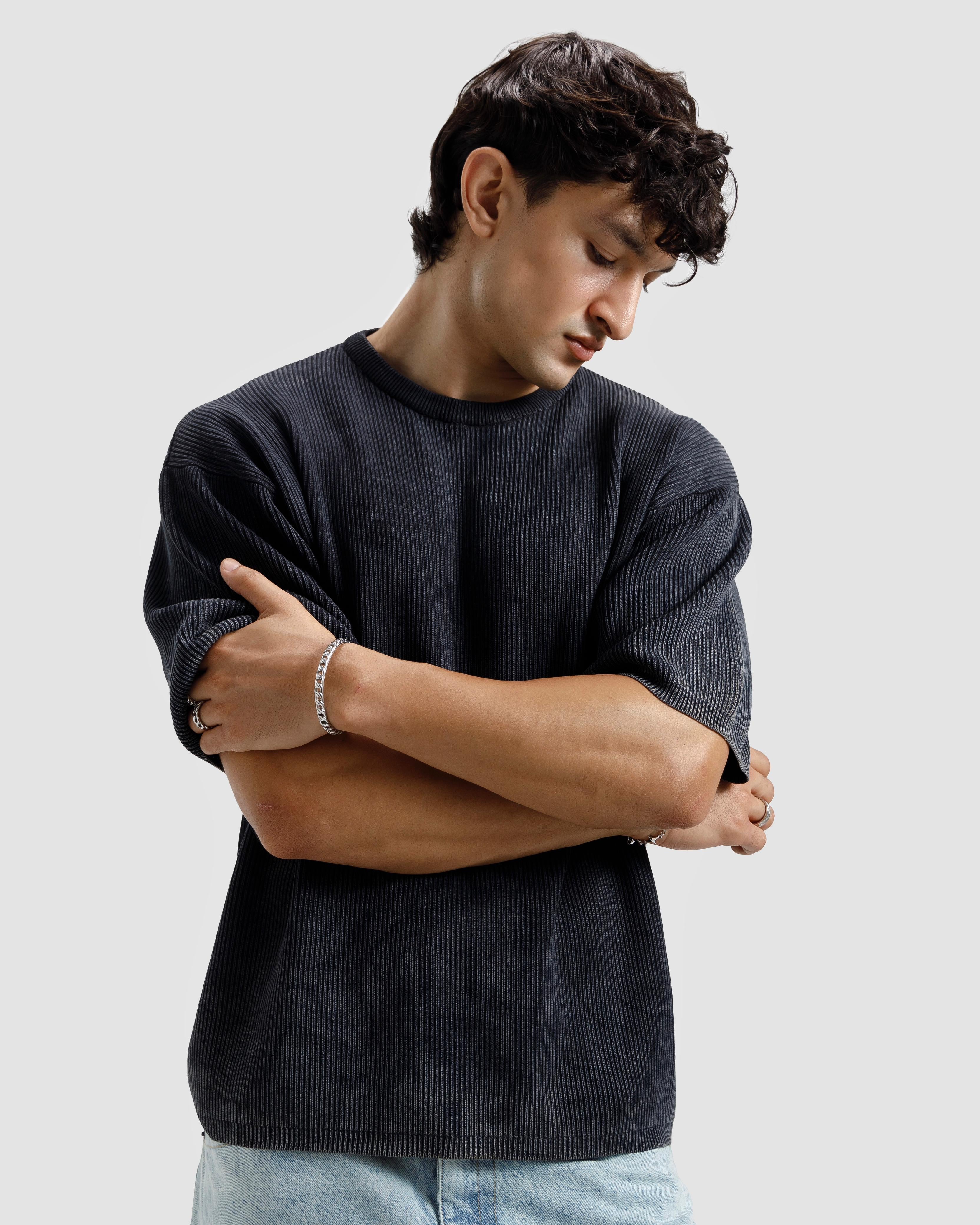 Washed Knit Basic Essential