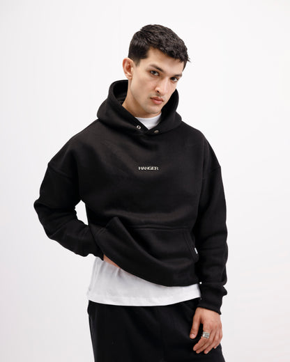 Black Essential Hoodie