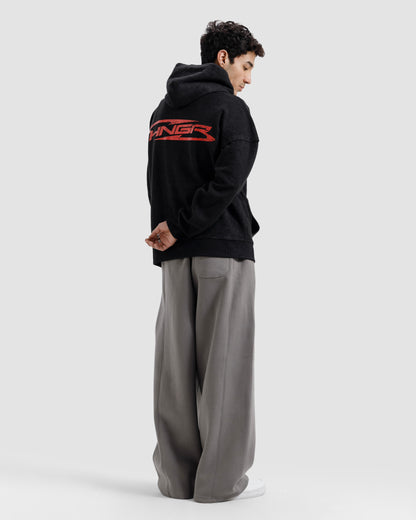 Washed Reverse Detail Hngr Studios Hoodie