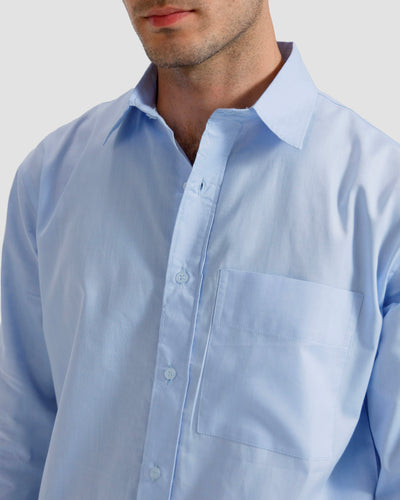 Basic Relaxed Oxford Shirt