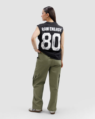 Washed Raw Energy Sleeveless Tshirt