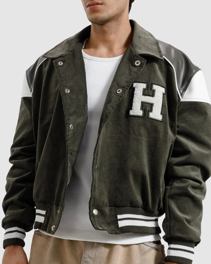 Corduroy Varsity Jacket