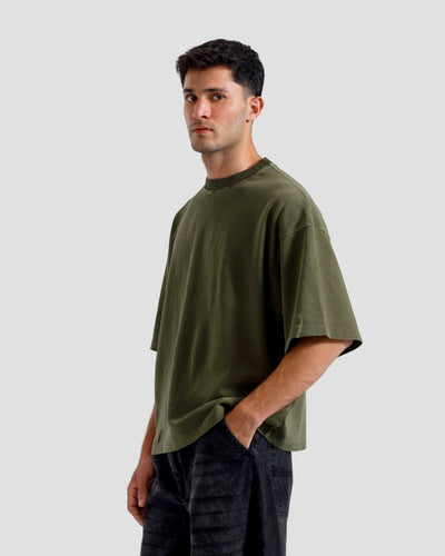 Washed Interlock Essential Tshirt
