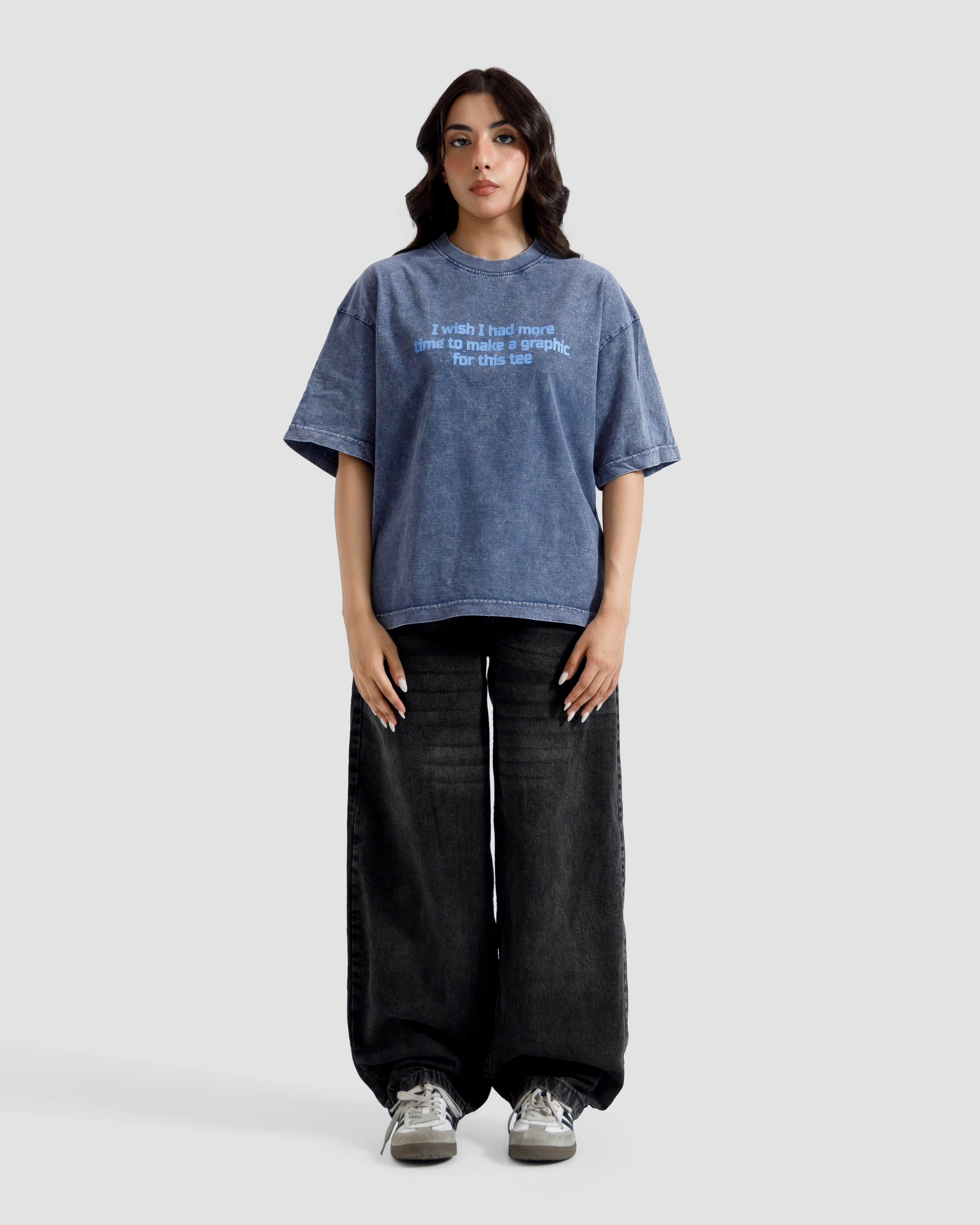 Washed Printed Tshirt