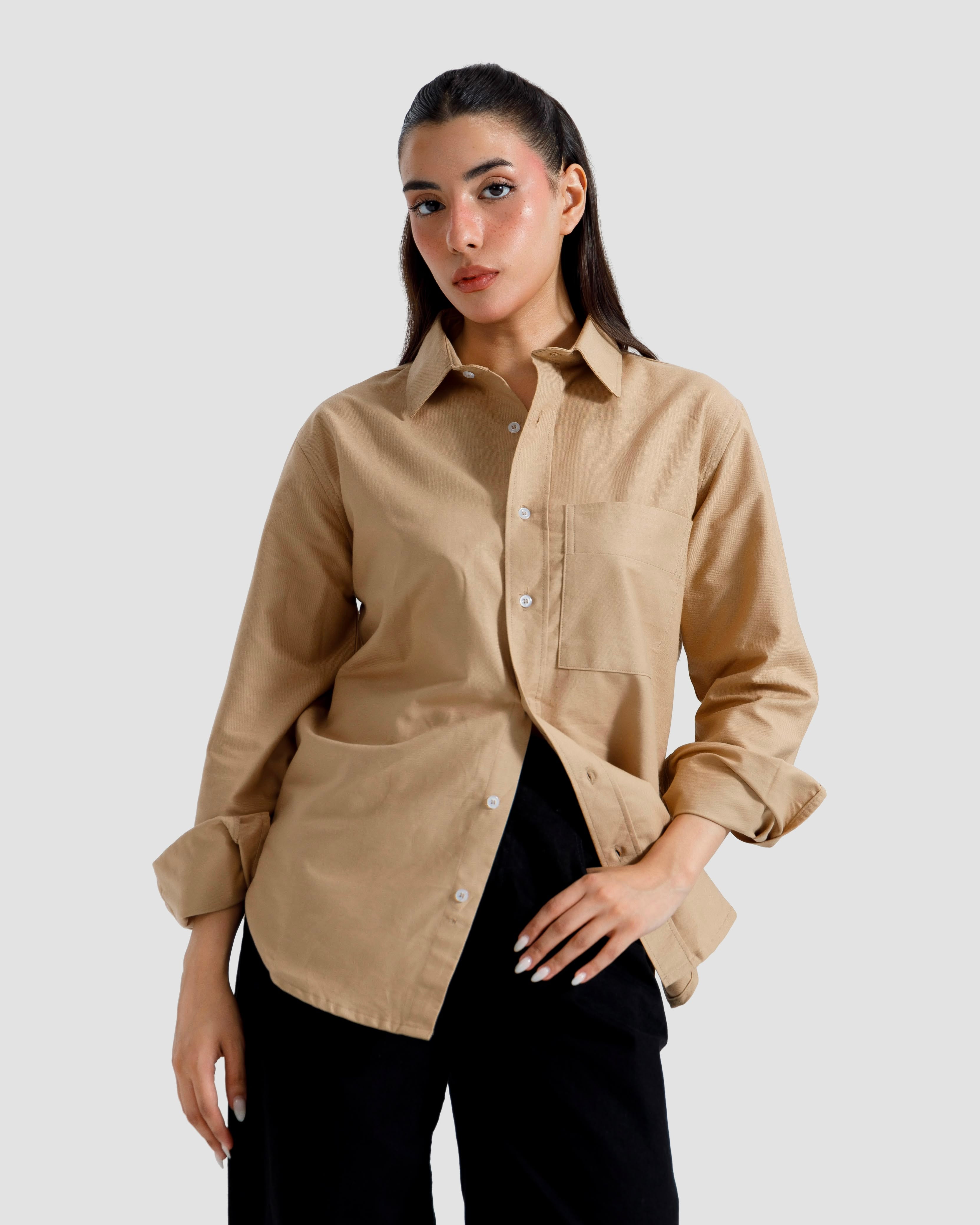Basic Relaxed Oxford Shirt