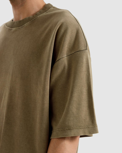 Washed Interlock Essential Tshirt