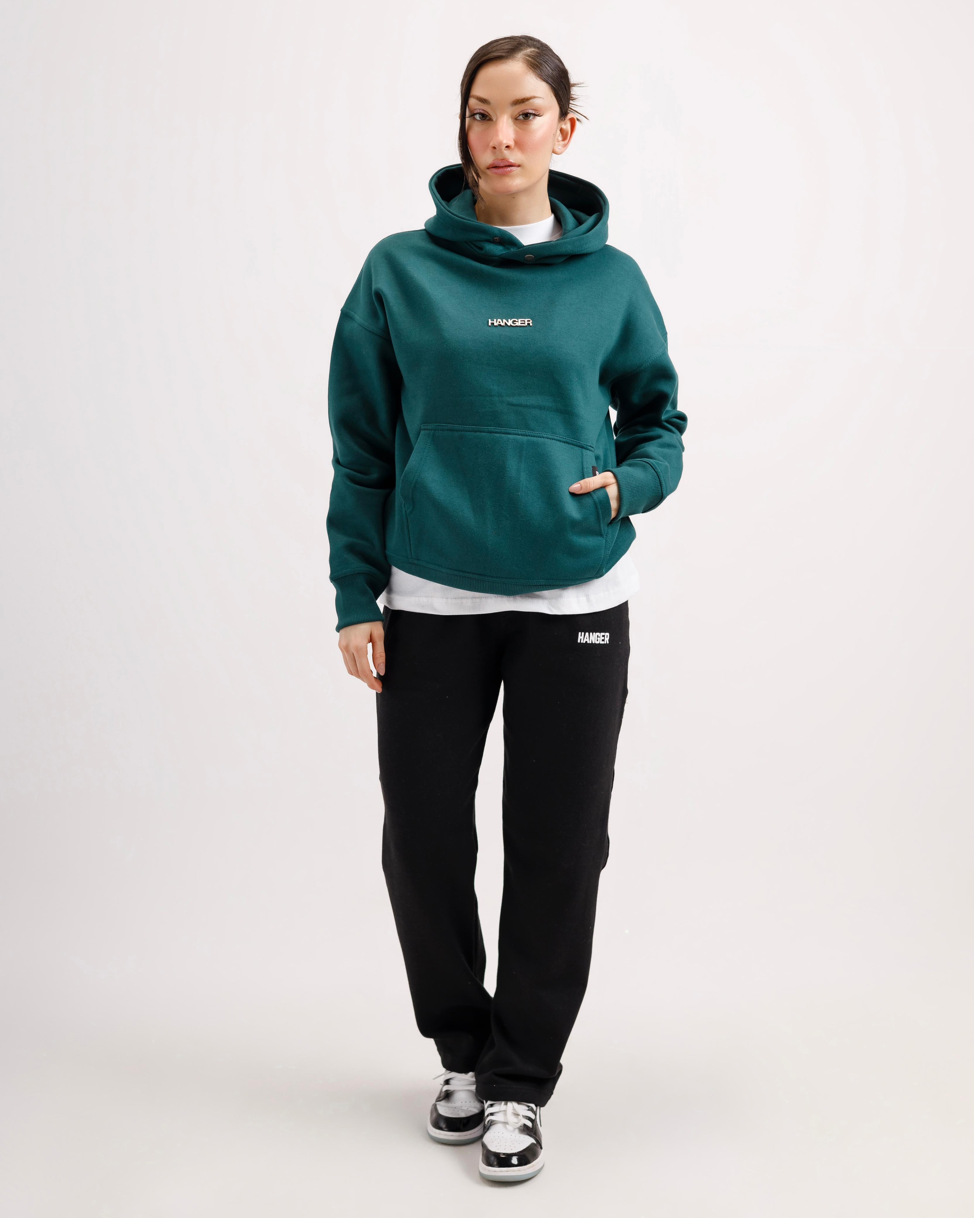 Racing Green Essential Hoodie