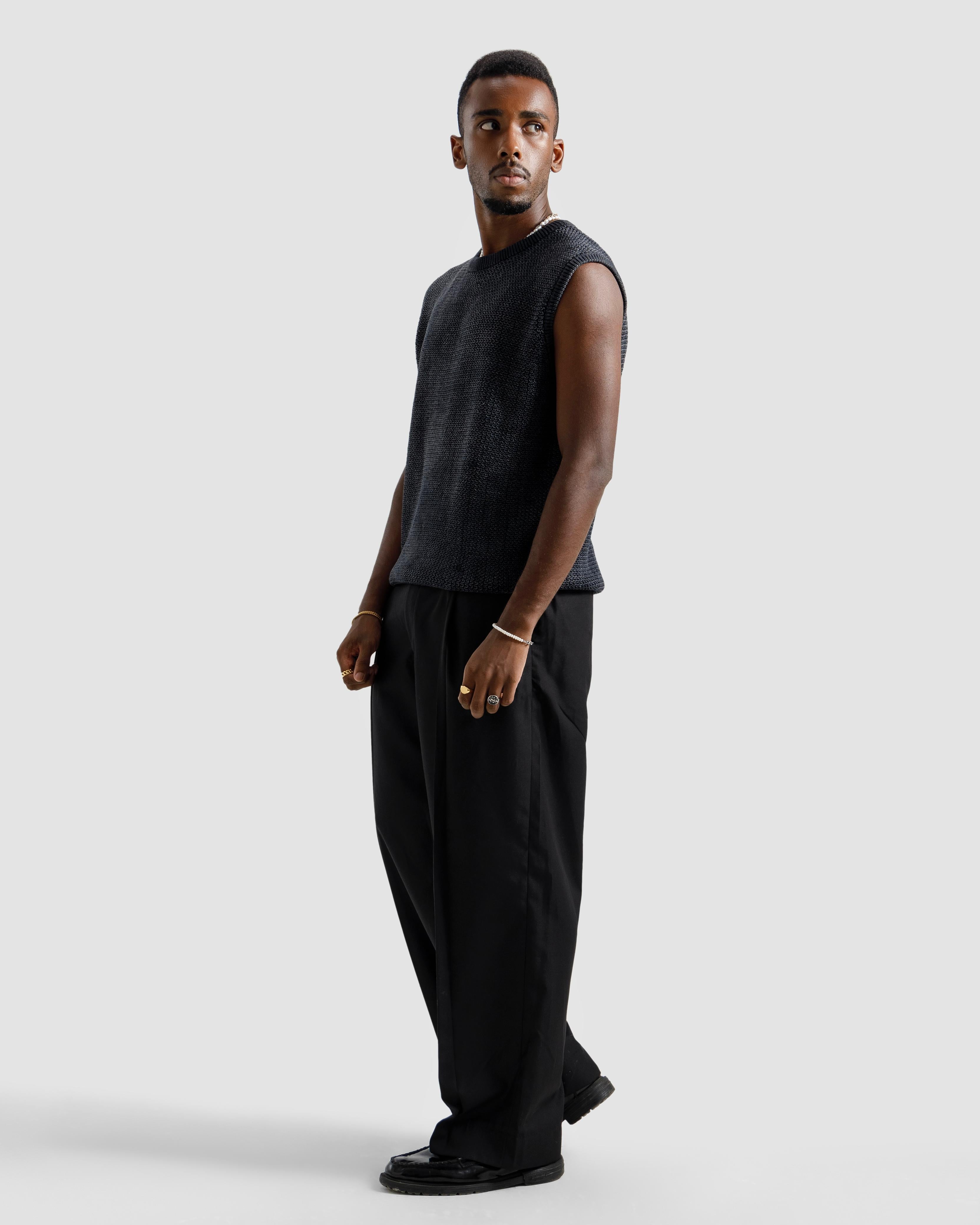 Washed Knit Vest