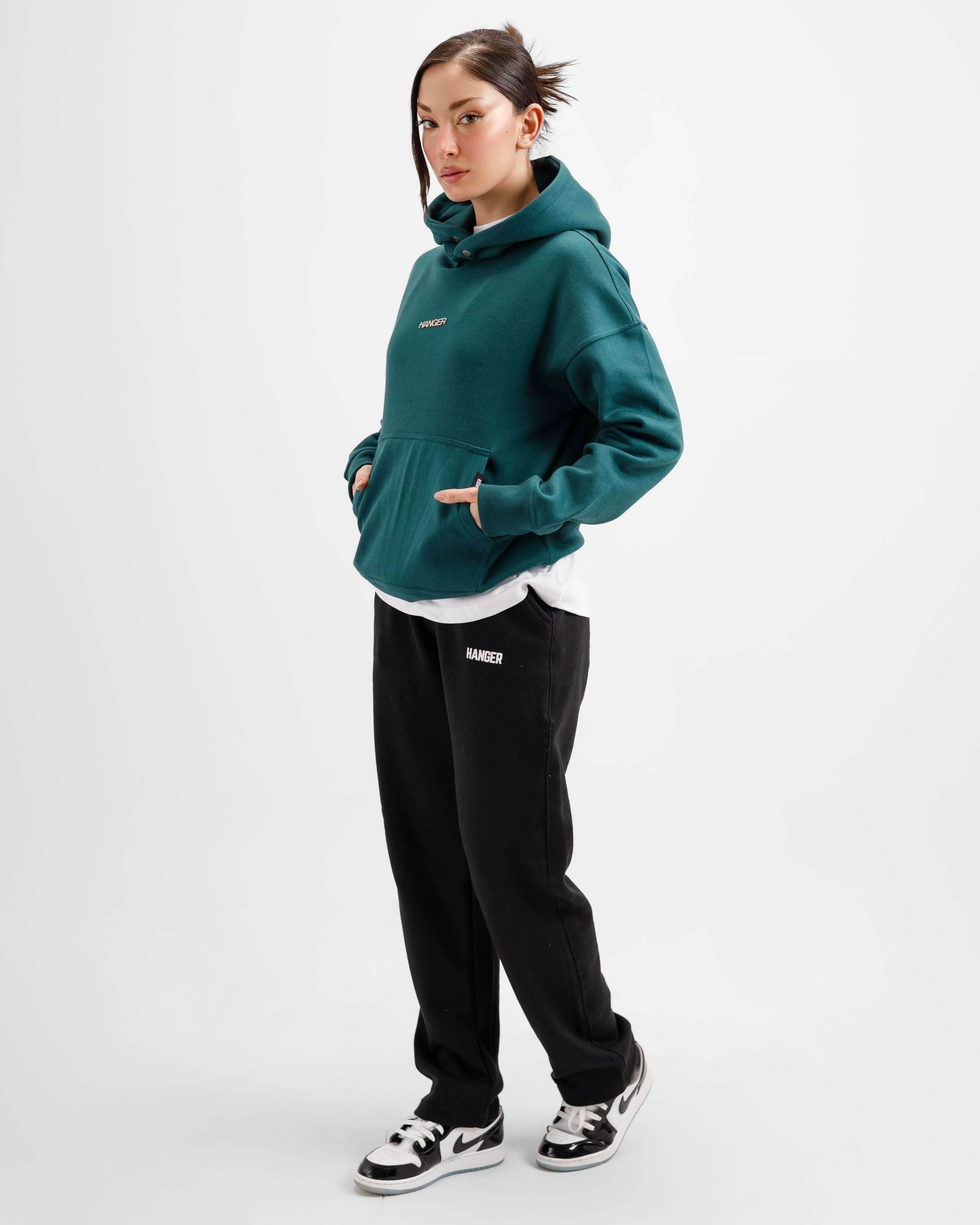 Racing Green Essential Hoodie