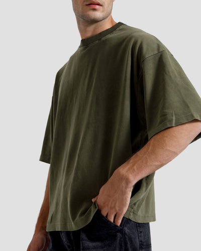 Washed Interlock Essential Tshirt